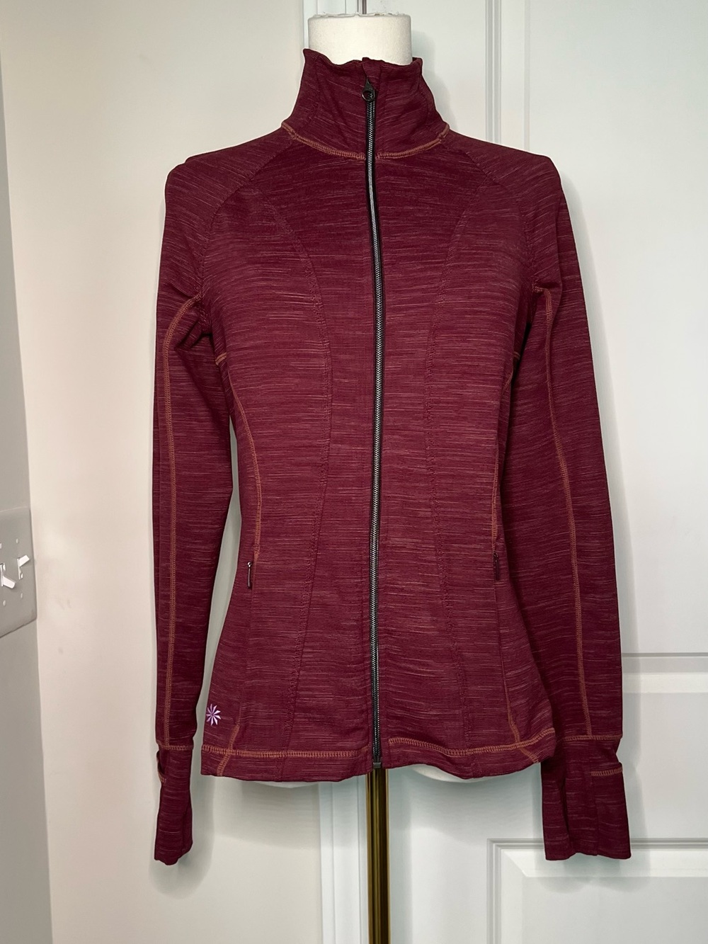 Athleta Women’s Striated Hope Chianti Jacket Sz S